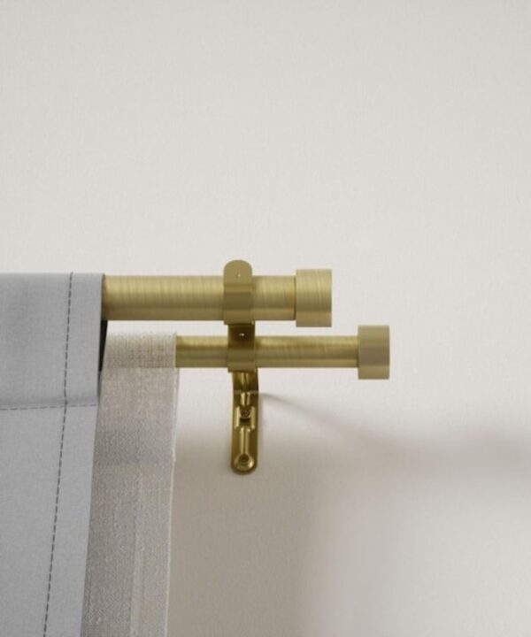 Brass Curtain Rod 1 b - Kindom Of Curtains