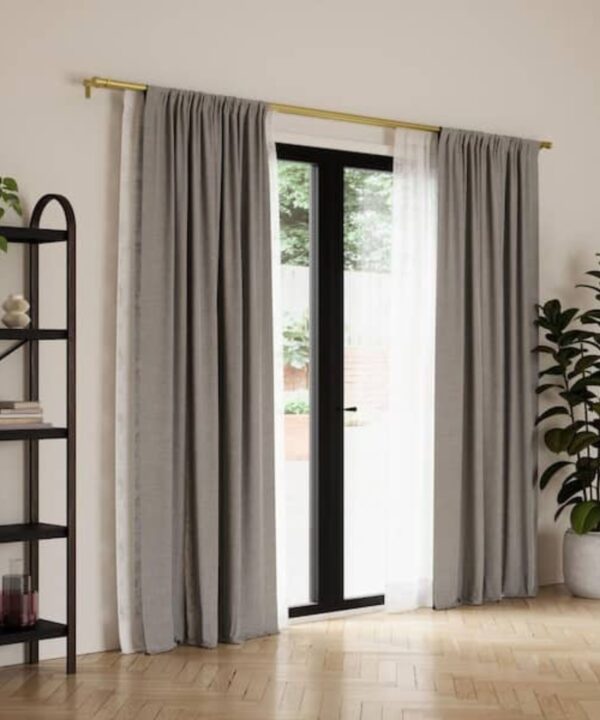 Brass Curtain Rod 1 d - Kindom Of Curtains