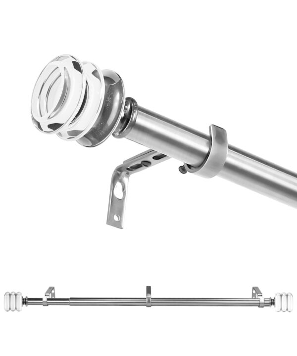 Crystal Steel Rod 3 b - Kindom Of Curtains