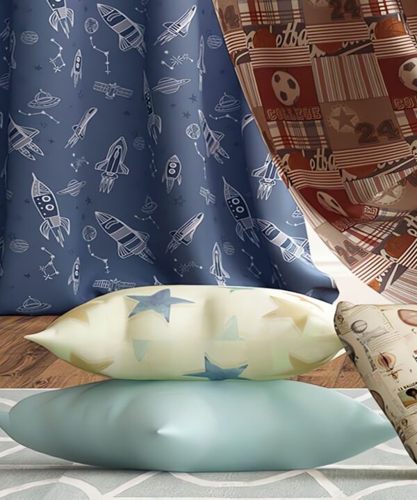 KC Fabrics Curtain ADVENTURE 32410 a - Kindom Of Curtains