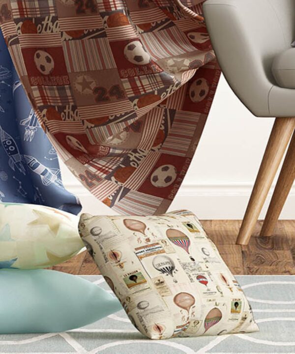 KC Fabrics Curtain ADVENTURE 32413 a - Kindom Of Curtains
