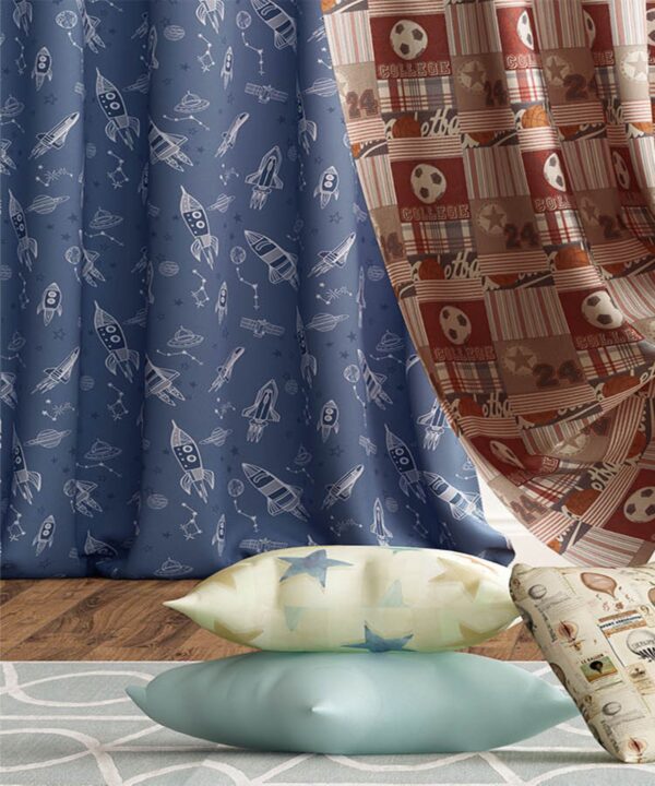 KC Fabrics Curtain ADVENTURE 32416 a - Kindom Of Curtains