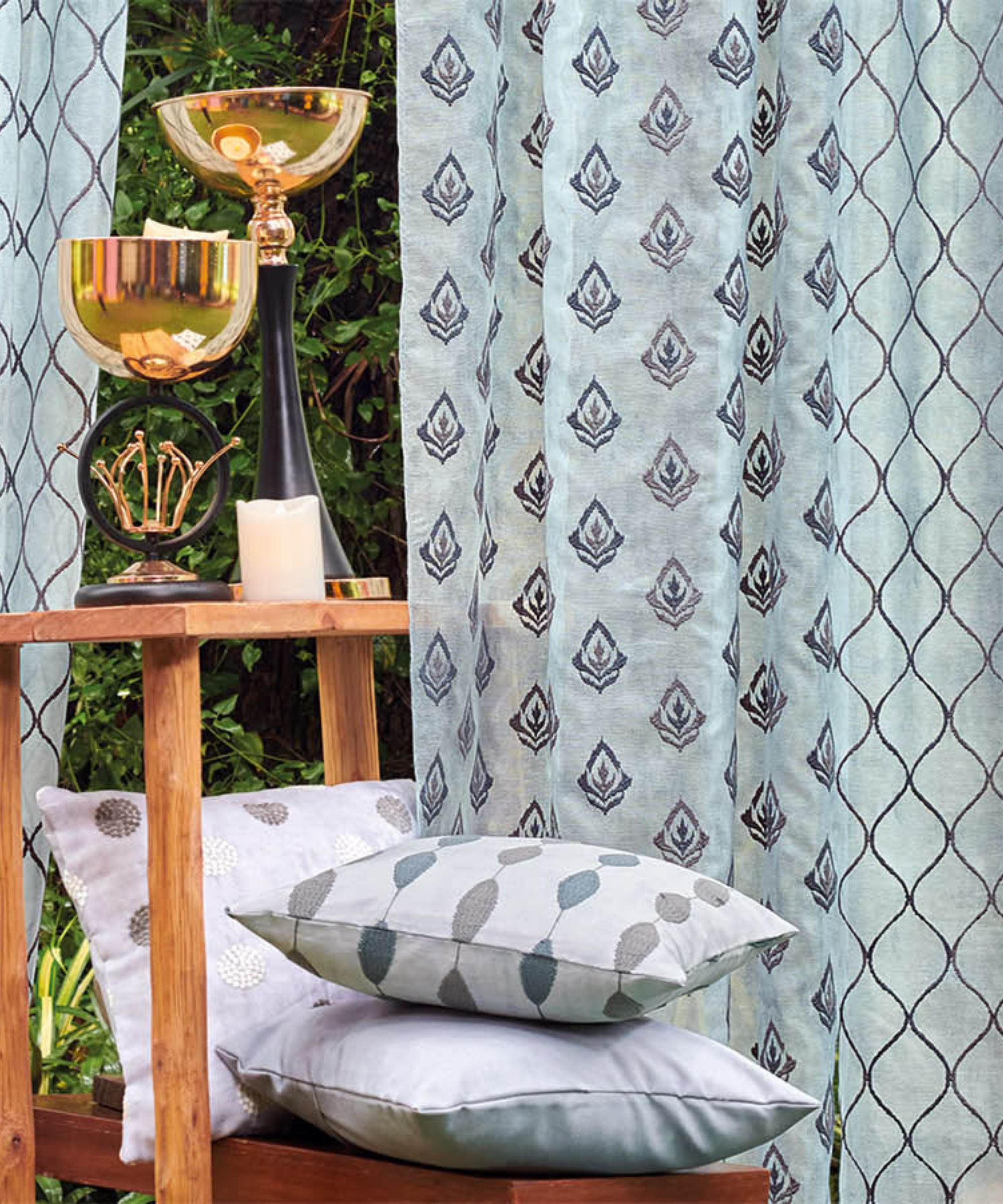 KC Fabrics Curtain CROWN 35002 a - Kindom Of Curtains