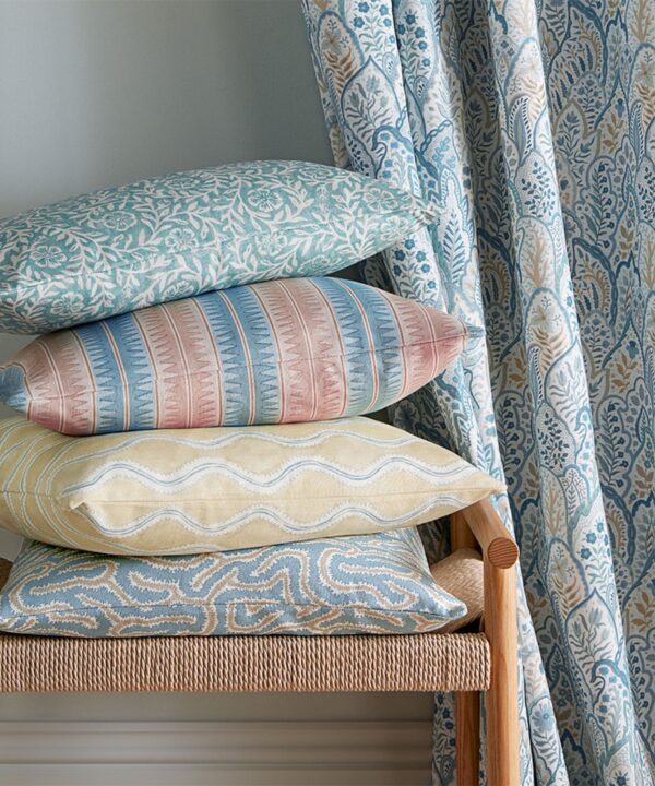 Pure Fine Fabric By Asian Paints Darwin BLOOMSBURY CREATIVE 1 - Kindom Of Curtains