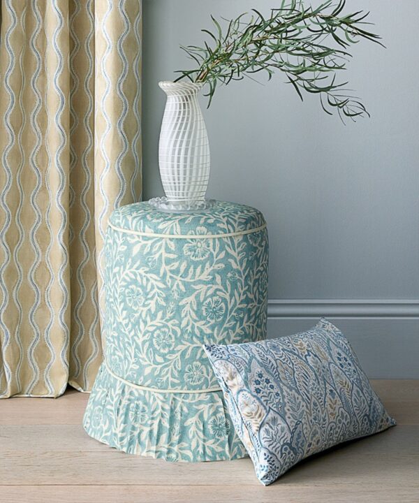 Pure Fine Fabric By Asian Paints Darwin BLOOMSBURY CREATIVE 3 - Kindom Of Curtains