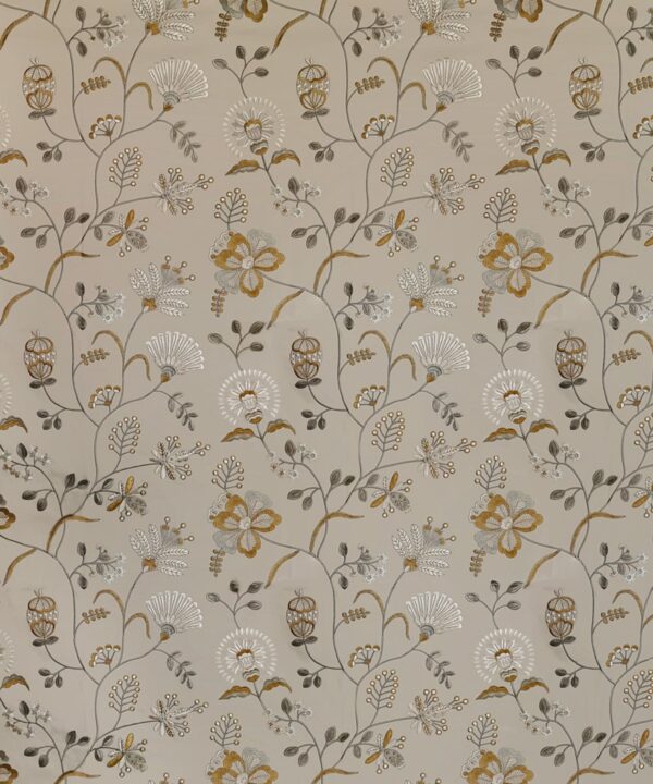Pure Fine Fabric By Asian Paints Munro ASTORIA LINDEN - Kindom Of Curtains
