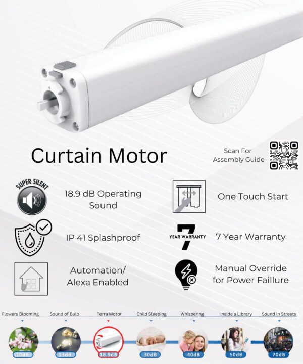 Terra Curtain Motor - Kindom Of Curtains